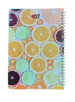 دفتر مشق 50 برگ دروس طلایی طرح فانتزی