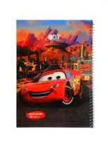 دفتر مشق 50 برگ دروس طلایی طرح کارتونی 1