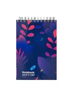 دفتر یادداشت 80 برگ جلد سخت پاپکو مدل PN-6158 طرح 1