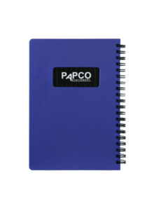 دفتر یادداشت 100 برگ بدون خط متالیک مدل NB-642BC پاپکو