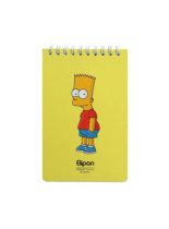 دفتر یادداشت 80 برگ الیپون سایز 15x10 طرح Simpsons