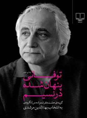 توفان پنهان شده در نسیم - گزینه ی هشت دفتر شعر شمس لنگرودی - انتشارات چشمه