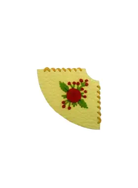 گوشه گیر کتاب چرمی نشانک طرح 1