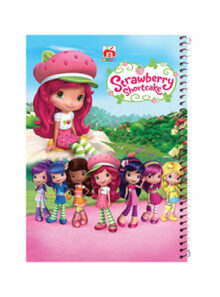 دفتر نقاشی سیمی 60 برگ نهال آلما طرح Strawberry girl