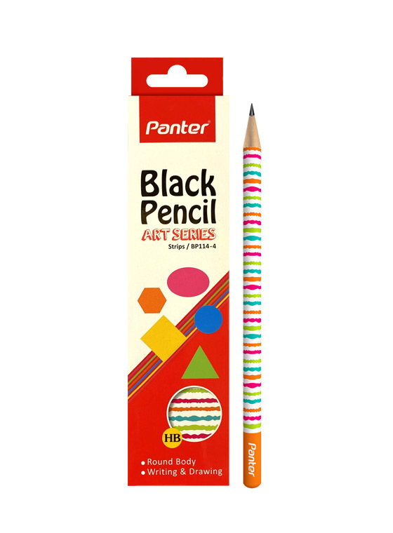 مداد مشکی پنتر طرح Strips