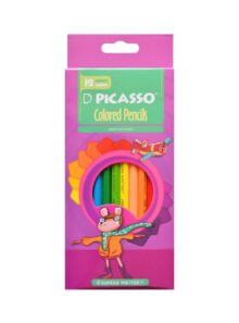 مداد رنگی 12 رنگ پیکاسو طرح موش
