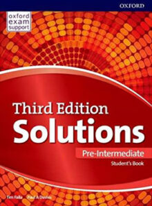 کتاب Solutions Pre Intermediate - انتشارات آکسفورد و جنگل