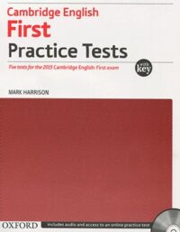 کتاب Cambridge English First Practice Tests - اثر Mark Harrison - نشر آکسفورد