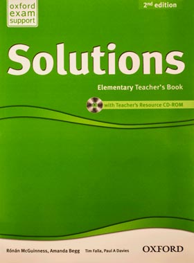 کتاب Solutions Elementary Teachers Book - انتشارات آکسفورد و جنگل