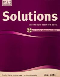 کتاب Solutions Intermediate Teachers Book - انتشارات آکسفورد و جنگل
