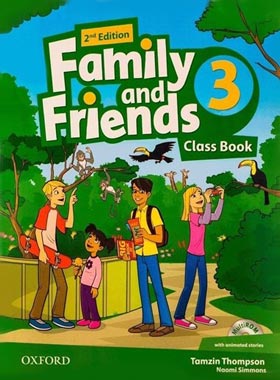 کتاب American Family And Friends 3 - انتشارات دانشگاه آکسفورد و جنگل
