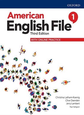کتاب American English File 1 - انتشارات آکسفورد و جنگل