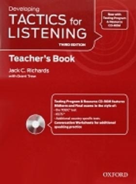 کتاب Tactics For Listening Developing Teachers Book - انتشارات دانشگاه آکسفورد