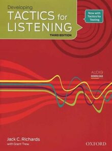 کتاب Tactics For Listening Developing - انتشارات دانشگاه آکسفورد