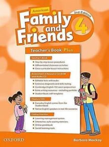 کتاب American Family And Friends Teachers Book 4 - نشر دانشگاه آکسفورد و جنگل