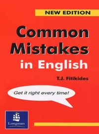 کتاب Common Mistakes In English - اثر James R. Morgan - انتشارات لانگمن