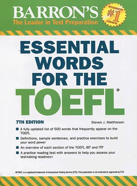 واژگان ضروری تافل - Essential Words For The TOEFL - انتشارات بارونز و جنگل