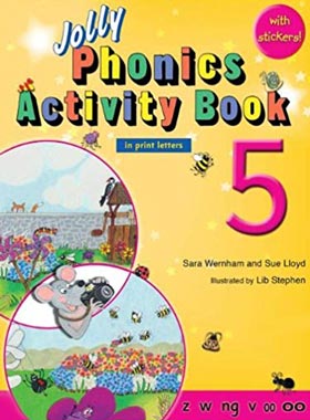 کتاب Jolly Phonics Activity Book 5 - انتشارات جولی لرنینگ و جنگل