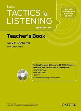 کتاب Tactics For Listening Basic Teachers Book - انتشارات دانشگاه آکسفورد