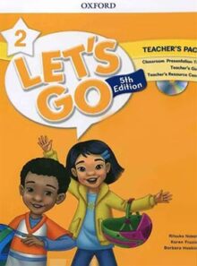 کتاب معلم لتس گو 2 - Lets Go Teachers Pack 2 - انتشارات دانشگاه آکسفورد