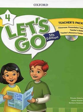 کتاب معلم لتس گو 4 - Lets Go Teachers Pack 4 - انتشارات دانشگاه آکسفورد