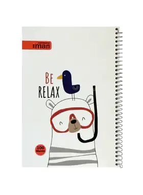 دفتر مشق 100 برگ ایمان طرح حیوانات - 1