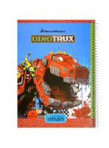 دفتر مشق 40 برگ ایمان طرح DINOTRUX