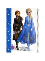 دفتر مشق 40 برگ ایمان طرح FROZEN