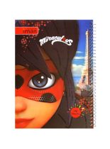 دفتر مشق 80 برگ ایمان طرح MIRACULOUS-A