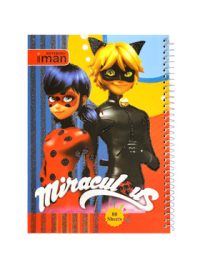 دفتر مشق 80 برگ ایمان طرح MIRACULOUS-B