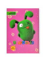 دفتر مشق 40 برگ ایمان طرح UGLYDOLLS