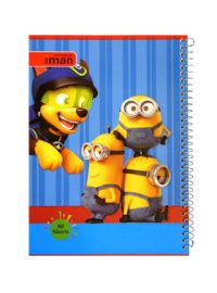 دفتر مشق 80 برگ ایمان طرح PAW PATROL & MINIONS