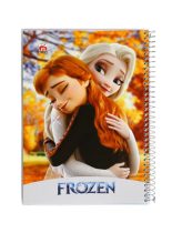 دفتر نقاشی 100 برگ نهال آلما طرح FROZEN - خرید دفتر 100 برگ