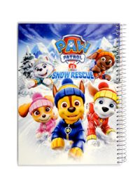 دفتر نقاشی 100 برگ نهال آلما طرح سگ های نگهبان (PAW PATROL SNOW)