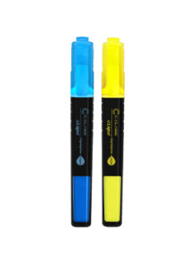 ماژیک هایلایتر مایع سی کلاس (زرد و آبی)