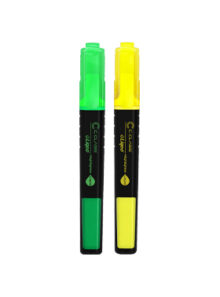 ماژیک هایلایتر مایع سی کلاس (زرد و سبز)