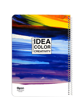 دفتر نقاشی 60 برگ الیپون طرح IDEA COLOR