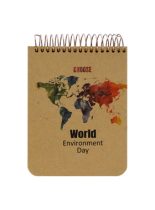 دفتر یادداشت کرافت سویل طرح WORLD ENVIRONMENT DAY