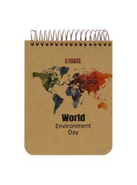 دفتر یادداشت کرافت سویل طرح WORLD ENVIRONMENT DAY