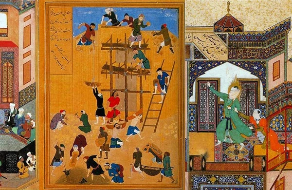 کمال الدین بهزاد یکی از نقاشان معروف ایران