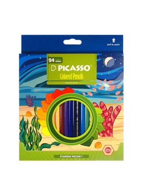 مداد رنگی 24 رنگ پیکاسو مدل 85238585