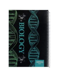 دفتر 100 برگ آزاده طرح Biology-A