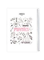 دفتر 100 برگ آزاده طرح Physics