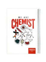 دفتر 100 برگ آزاده طرح Were Chemist