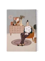 دفتر مشق 50 برگ مسترنوت طرح دخترانه 1