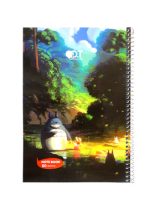 دفتر مشق 80 برگ دروس طلایی طرح Totoro