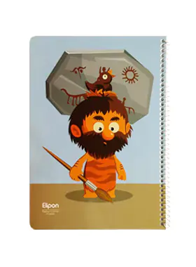 دفتر نقاشی 40 برگ الیپون طرح کارتونی 1