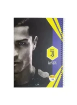 دفتر مشق 100 برگ فوتبالی ایمان طرح رونالدو