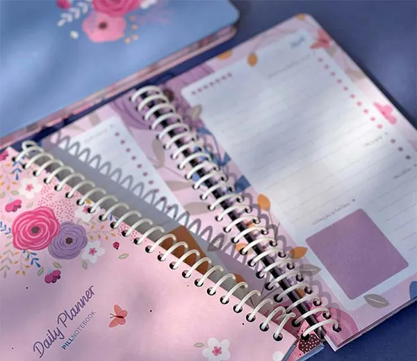 انتخاب جلد مناسب هنگام ساخت دفتر برنامه ریزی