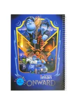 دفتر مشق 60 برگ ایمان طرح کارتونی 11